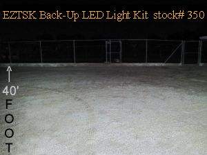 LED Back Up Reverse Light Kit