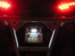 LED License Plate Bracket #312