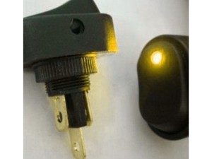 LED Rocker Switch Amber
